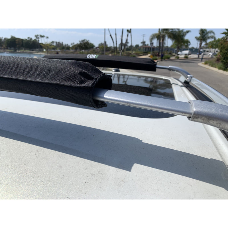 Load image into Gallery viewer, Aero Roof Rack Pads Two Sizes 28" and 19" - Narrow Flat Bars