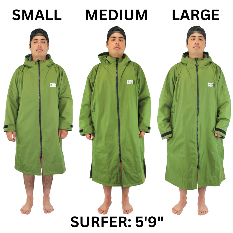 Load image into Gallery viewer, Waterproof Swim Parka (COR Green)