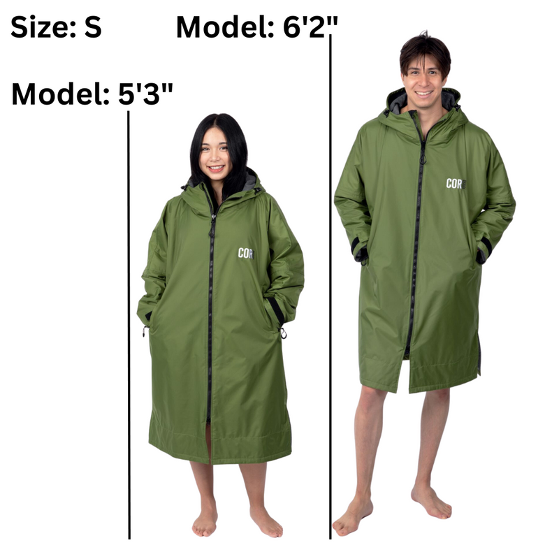 Load image into Gallery viewer, Waterproof Swim Parka (COR Green)