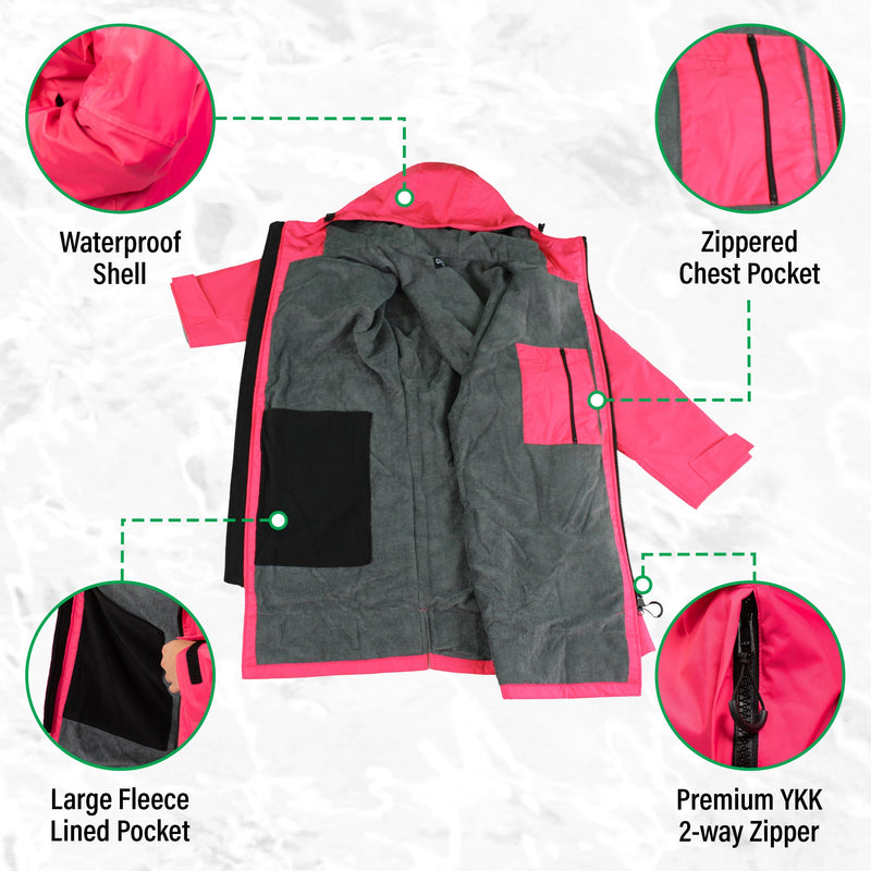 Load image into Gallery viewer, Waterproof Swim Parka (Navy Blue)
