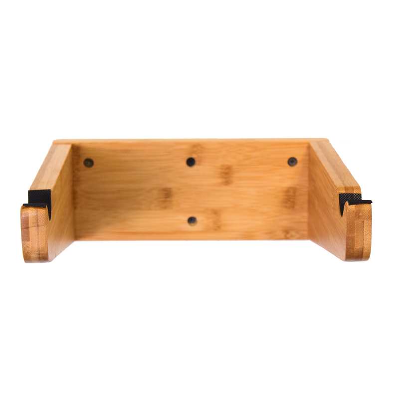 Load image into Gallery viewer, Bamboo Bike Mount with Removeable Shelf