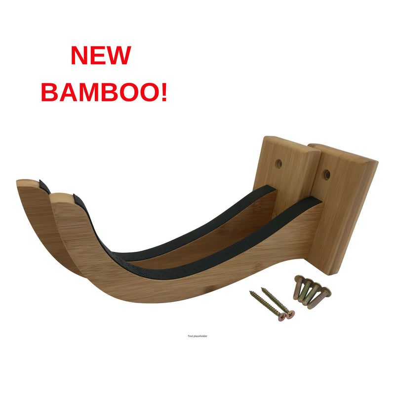 Load image into Gallery viewer, Surfboard Wood Display Wall Storage Rack