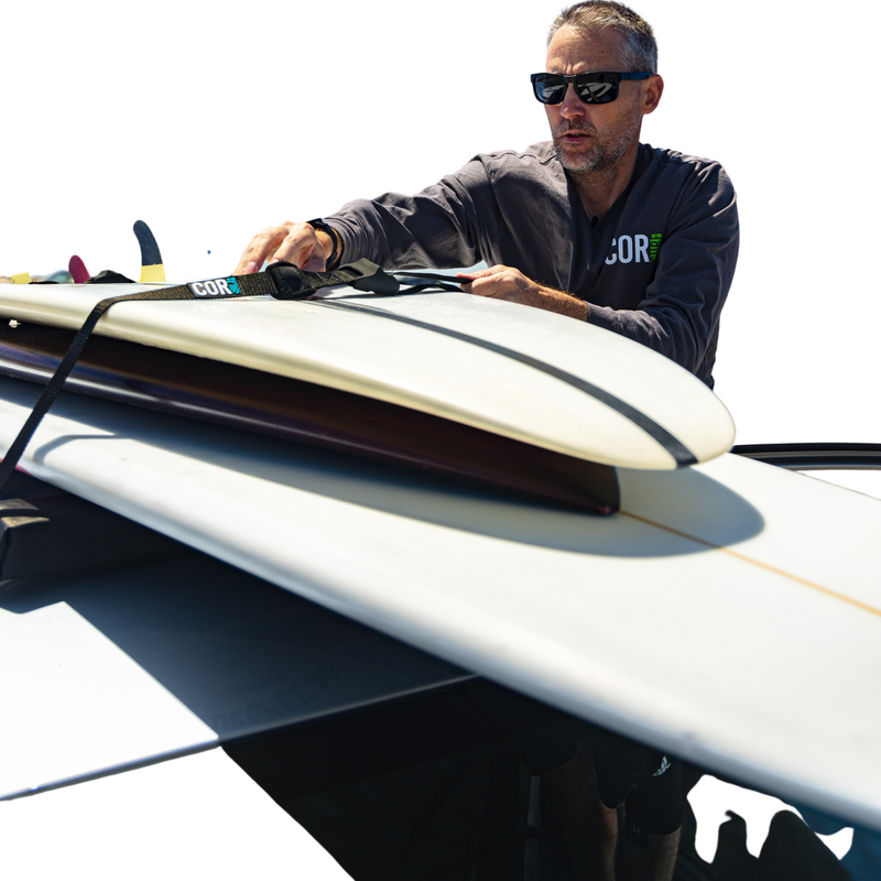 Load image into Gallery viewer, Soft Car Racks | Universal Fit Roof Rack for Surf, SUP Canoe or Kayak