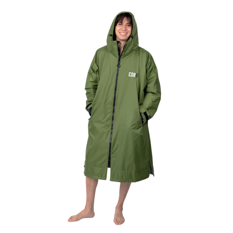 Load image into Gallery viewer, Waterproof Swim Parka (COR Green)