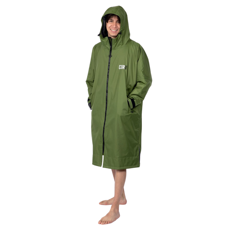 Load image into Gallery viewer, Waterproof Swim Parka (COR Green)