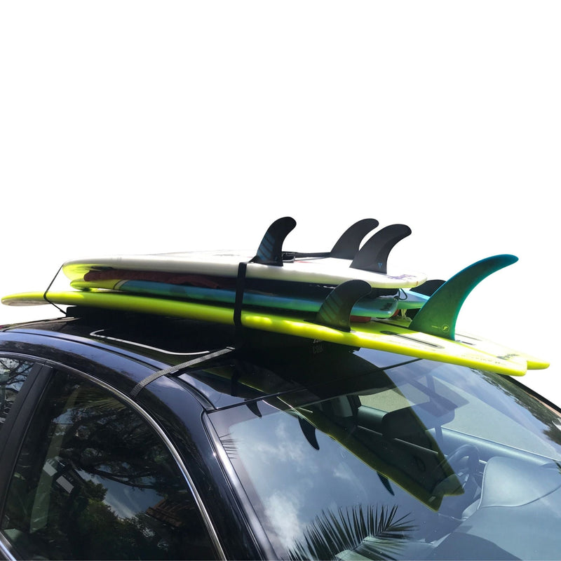 Load image into Gallery viewer, Soft Car Racks | Universal Fit Roof Rack for Surf, SUP Canoe or Kayak