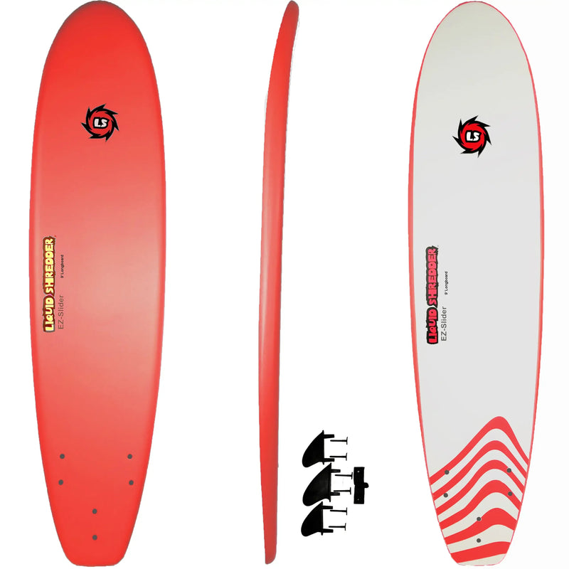 Load image into Gallery viewer, EZ Slider 9' Longboard Soft Stop Surfboard
