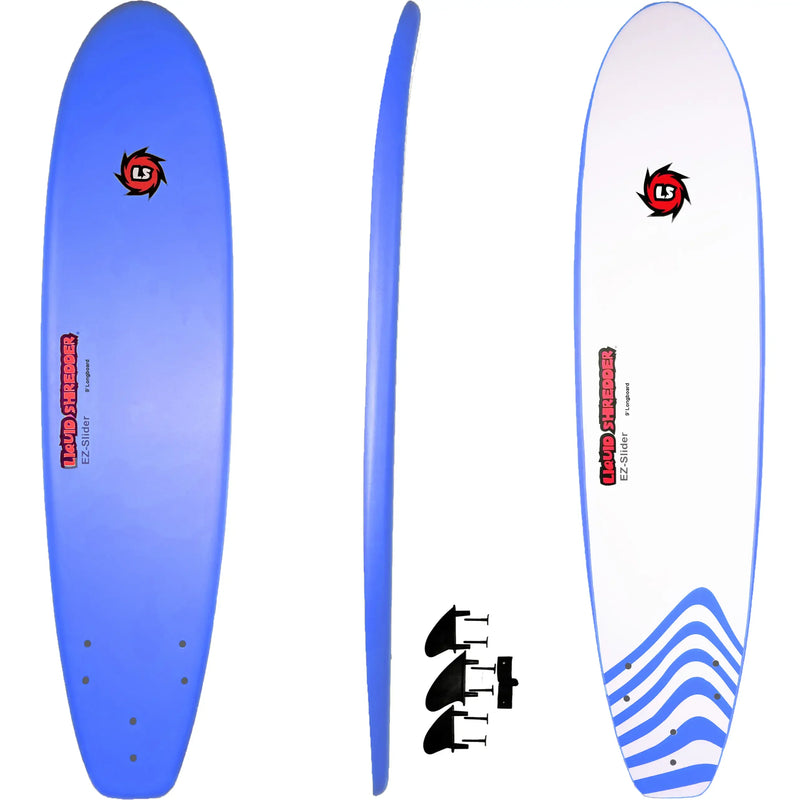 Load image into Gallery viewer, EZ Slider 9' Longboard Soft Stop Surfboard
