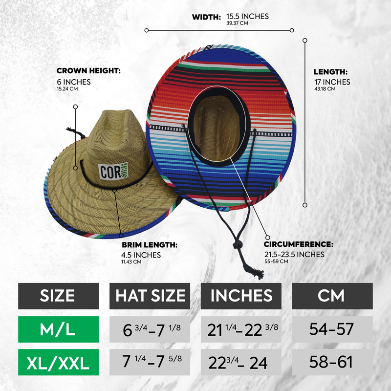 Load image into Gallery viewer, Straw Lifeguard Sun Beach Hats for Adults - Sarape
