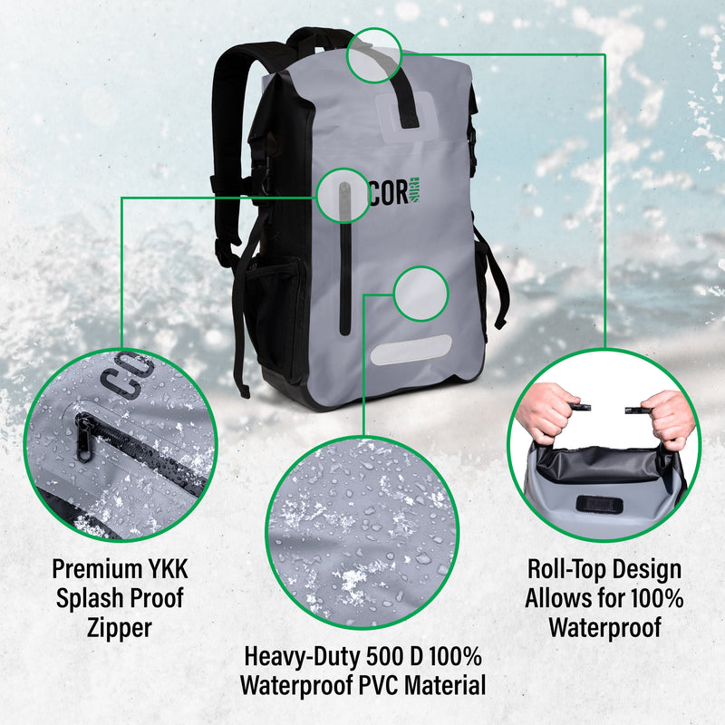 Load image into Gallery viewer, 25L Waterproof Dry Backpack
