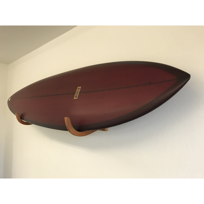 Load image into Gallery viewer, Surfboard Wood Display Wall Storage Rack
