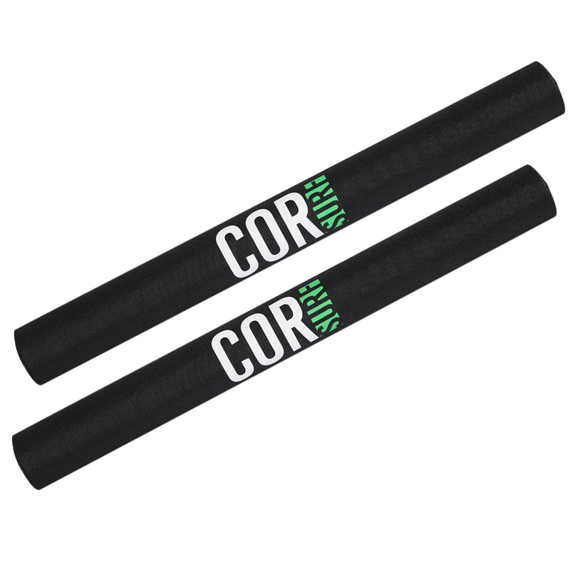 Load image into Gallery viewer, Round Roof Rack Pads for Surf and SUP | Long 28" or Short 19"
