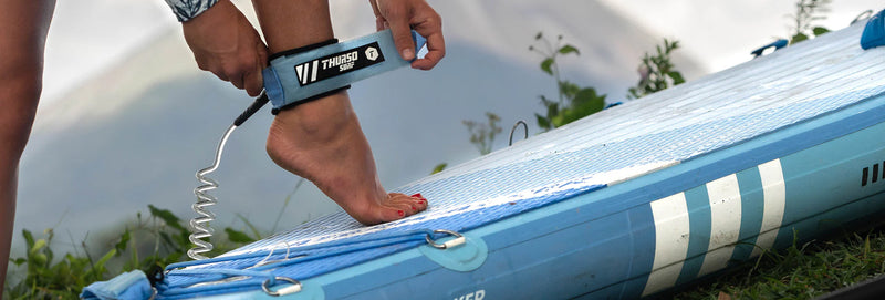 Load image into Gallery viewer, SUP Coiled Leash 10 ft
