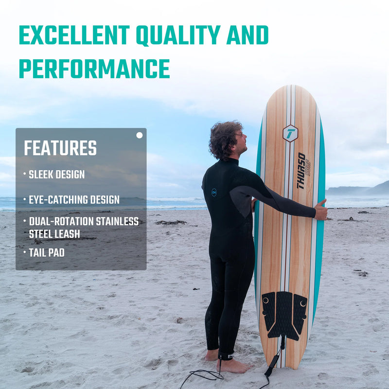 Load image into Gallery viewer, Aero 7 ft Soft Top Surfboard
