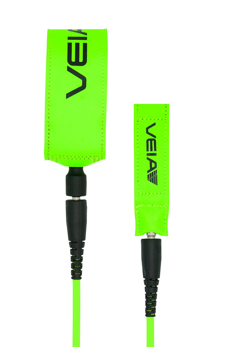 Load image into Gallery viewer, JJF Pro 5' Comp Leash - Hi Vis Green
