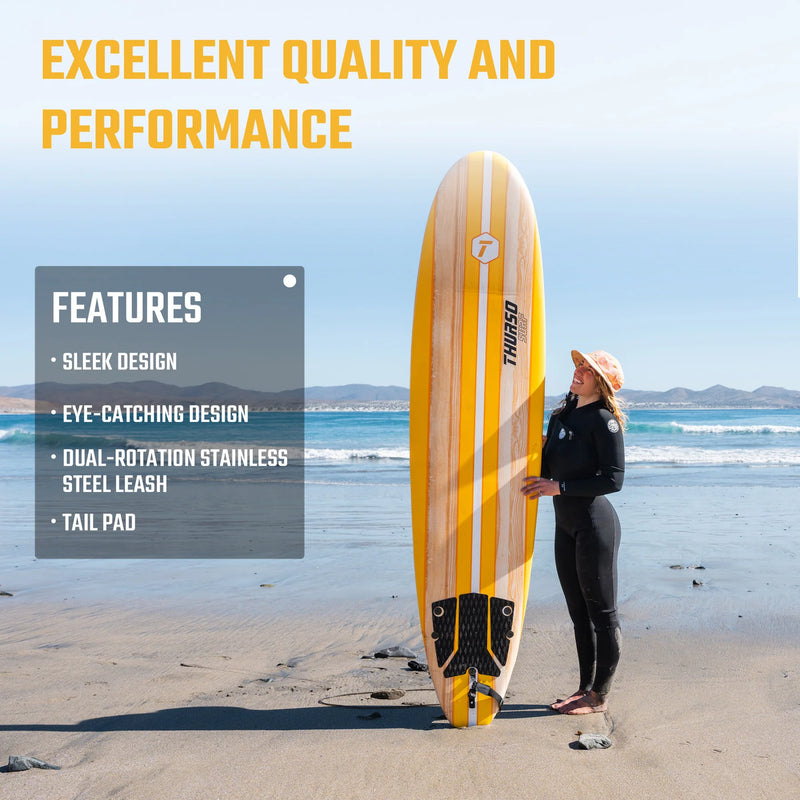 Load image into Gallery viewer, Spire 8 ft Soft Top Surfboard
