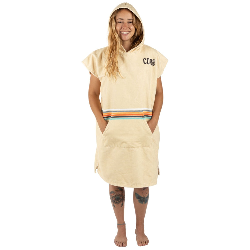 Load image into Gallery viewer, Retro Sand Changing Towel Poncho (Medium)
