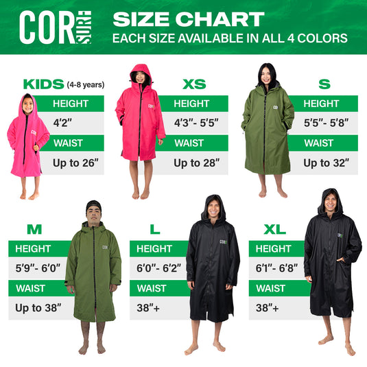 Waterproof Swim Parka (Red)