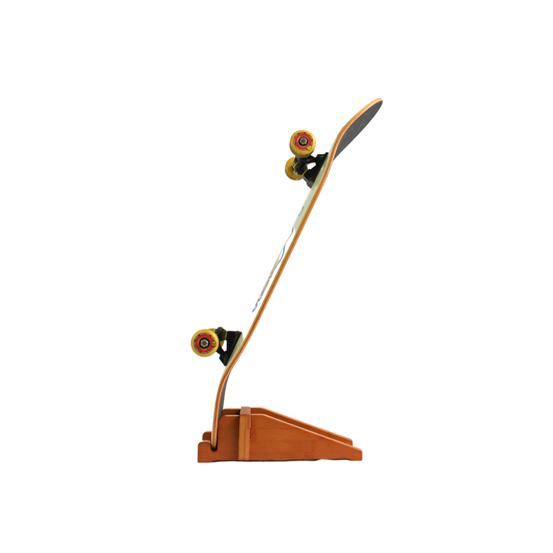 Load image into Gallery viewer, Bamboo Skateboard Floor Stand
