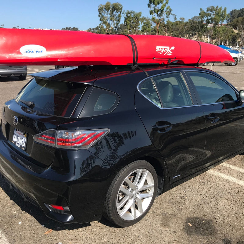Load image into Gallery viewer, Soft Car Racks | Universal Fit Roof Rack for Surf, SUP Canoe or Kayak

