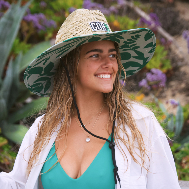 Load image into Gallery viewer, Straw Beach Sun Lifeguard Sun Hat- Kailua
