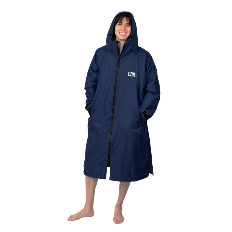 Load image into Gallery viewer, Waterproof Swim Parka (Navy Blue)
