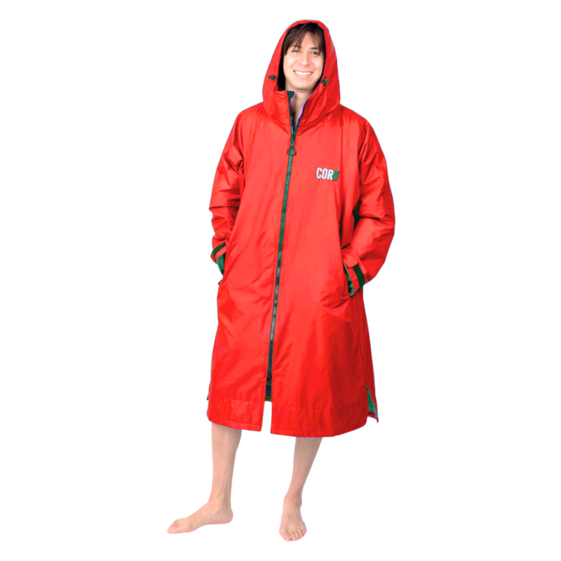 Load image into Gallery viewer, Waterproof Swim Parka (Red)
