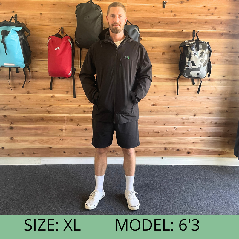 Load image into Gallery viewer, The Huakai Travel Rain Jacket - Unisex
